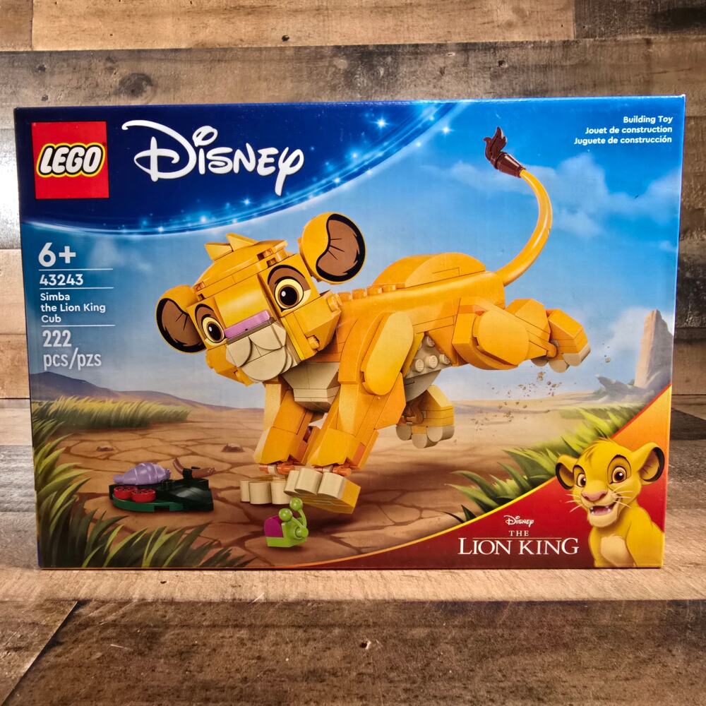 Lego Disney Simba The Lion King Cub Buildable Disney Toy For Kids,